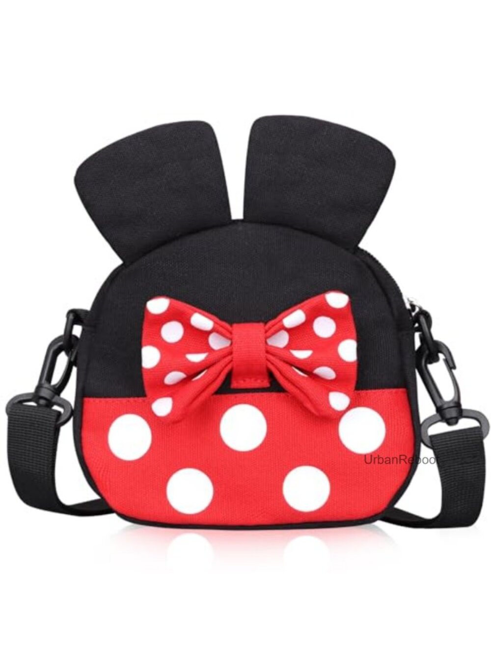 Mini Mouse Crossbody Purse for Little Girls Toddler Canvas Bag